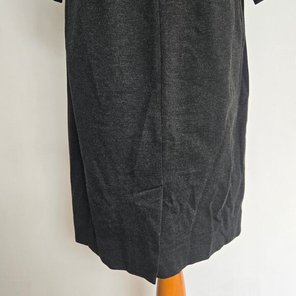 MM LaFleur Mona Plus Sized Dress Gray Modest Professional Stretch Ponte Women 2X - Picture 6 of 11